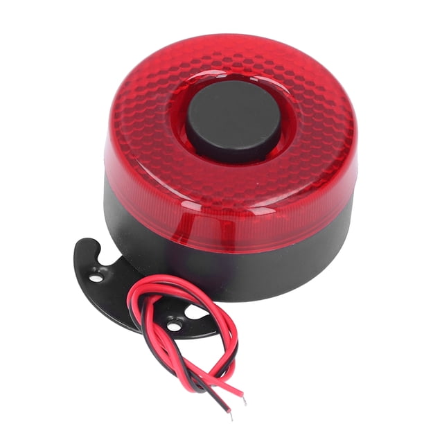 Bocina De Coche, Bocina Eléctrica Ruidosa De Alta Resistencia De 12 V Con Luces LED Intermitentes Para ATV Para UTV Para Camión