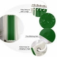 thumbnail image 6 of Shower Curtain Green Stripe Lines Bathroom Curtains with Hooks, Waterproof Fabric Linen Striped Bath Shower Curtains Set for Bathroom Bathtubs Decor 36x72 Inch, 6 of 8