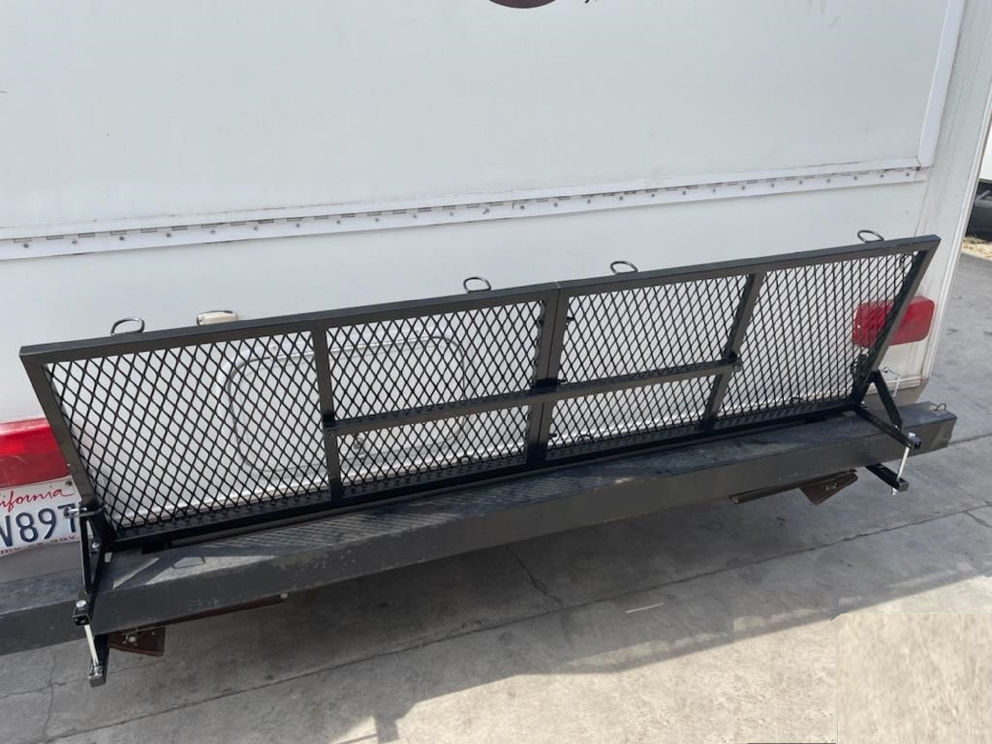 Travel trailer storage rack new arrivals