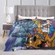 thumbnail image 5 of Manta de dibujos animados de Scooby Doo, manta de felpa grande súper suave y esponjosa para niños, niñas y adultos jóvenes, manta de franela cálida y acogedora para sala de estar, sofá cama para, 5 of 7