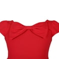 thumbnail image 3 of Richie House Girls' Knit Summer Dress with Bow RH2446, 3 of 7
