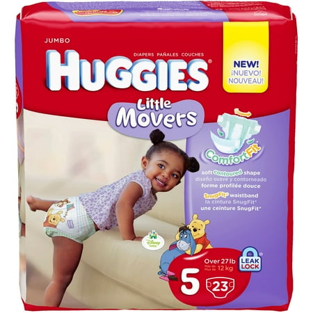 HUGGIES - Little Movers Diapers Jumbo Pack (Choose Your Size)