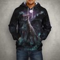 thumbnail image 4 of Sudaderas con capucha con estampado de leopardo y animales para hombre, sudaderas de moda, sudaderas de diseñador, ropa de calle de gran tamaño, abrigos para hombre, 4 of 5