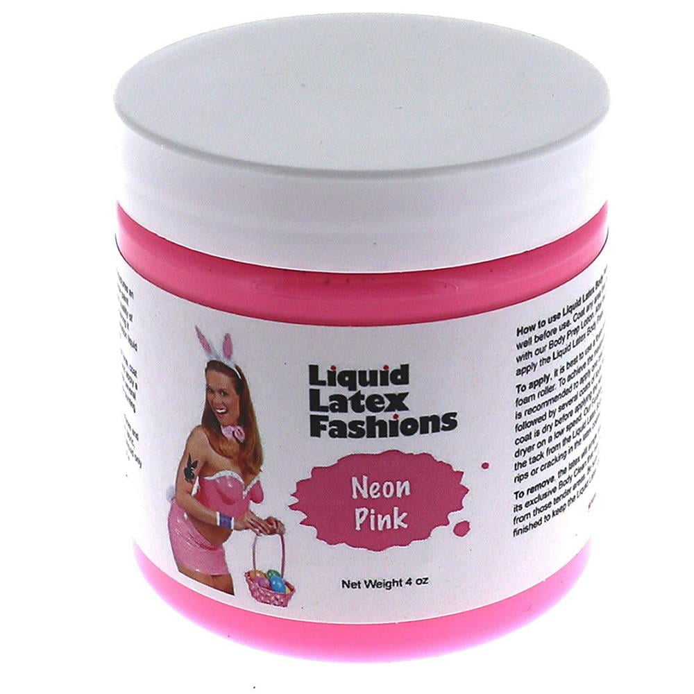 Latex Body Paint Neon Pink 4oz Ammonia Free Liquid Fashions