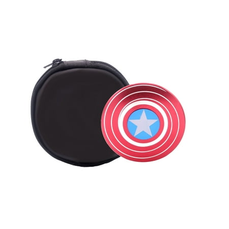 America Shield Metal Galaxy Fidget Spinner Captain (Fidget Spinner Best One)