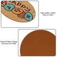 thumbnail image 5 of Easter Round Car Coasters (6PCS) Microfiber Leather, 11x11 cm/4.3x4.3 in, Drink Cup Holder Mats for Car, Absorbent Car Accessories, Set of 6 Car Coasters, 5 of 6