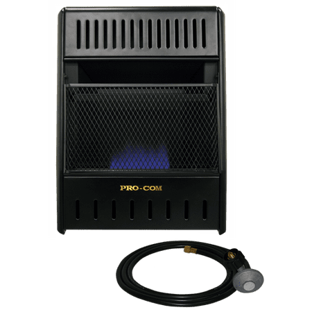- ProCom Liquid Propane Vent Free Ice House Heater - 10,000 BTU, Model# ML100TBAHR