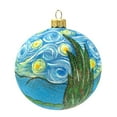 thumbnail image 5 of Swirly Night Ball Ornament Polish Glass High Design Collection by Thomas Glenn, 5 of 10