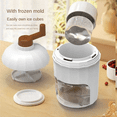 thumbnail image 1 of Ice Crusher Manual Rotary Ice Crusher Small Manual Shaving Ice Machine for Household Kitchen Handheld Snow Crusher, 1 of 8