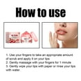NGHnuifg Strawberry Lip Scrub Lip Texture Dry Dead Skin Moisturizing Pouty Lips Lip Lip Care Lip