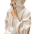 thumbnail image 3 of Sudaderas con Capucha para Mujer, Conjuntos de Moda de Otoño, Sudaderas Deportivas, Chaquetas con Cremallera de Invierno Estilo Y2K, Tops Oversize y Ropa Color Albaricoque M, 3 of 10