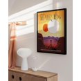 thumbnail image 4 of HAUS AND HUES Kepler 16b Space Posters for Room, Nasa JPL Posters Space Decor, Visions of the Future Poster Dorm Vintage Space Wall Art, Retro Futurism Art, Scifi Kepler (Unframed 16x20), 4 of 6