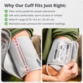 thumbnail image 4 of Greater Goods Blood Pressure Monitor Kit for Home Use - Upper Arm Cuff, Wall Adaptor, Large LCD Display, 4 of 9