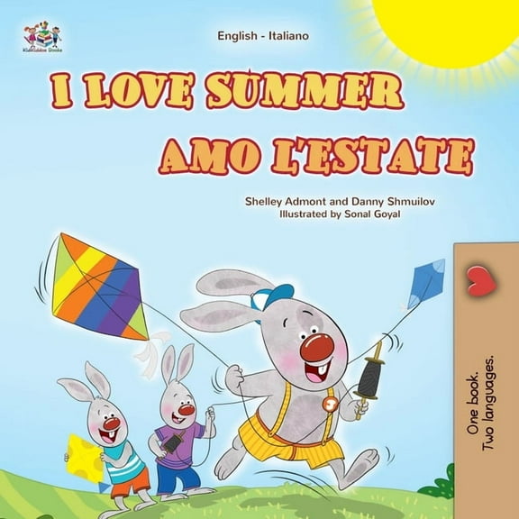 English Italian Bilingual Collection I Love Summer (English Italian Bilingual Children's Book), (Paperback)