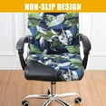 thumbnail image 2 of Printed pattern office chair cover, waterproof, detachable, washable, used for office and computer chairs, 2 of 6