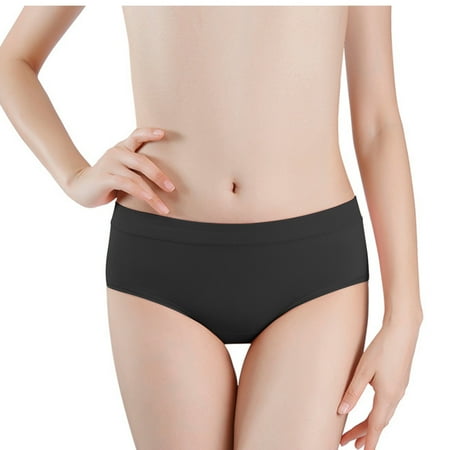 Kmdttou Women s Underwear Cotton Sexy Lace High Cut Panties Comfort Bikini Panty Stretch Underpants Breathable Ladies Briefs (Regular & Plus Size) Black-M