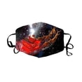 thumbnail image 1 of relayinert Christmas Themed Face Mask Dustproof Breathable Printing Mask with Elastic Ear Band Type 5, 1 of 7