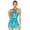 Sky Blue, variant on iiniim Womens Sequins Jazz Leotard Fringed Bodysuit Tassel Latin Performance Dancewear Gold XXL