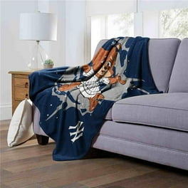 Free Shipping New York Yankees MLB Colorblock Personalized Silk Touch 50 x 60 Throw Blanket Walmart