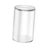 YWJLQH Acrylic Money Box Creative Transparent Money Box Money Box for ...
