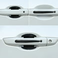 thumbnail image 5 of Kchsji Car Door Handle Protection Film Reflective Invisible Door Bowl Sticker Carbon Fiber Scratch Guard Auto Protection Adhesive Cover for Most Vehicles Enhance Safety Night Visibility, 5 of 6