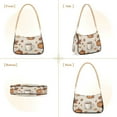 thumbnail image 7 of FORMRS Womens Shoulder Bag with Chain Strap Clutch Purse Cute Tote Handbag, Fall Pumpkin Pattern, 7 of 7