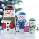 thumbnail image 4 of 5 Piezas De Navidad Muñecas Matryoshka De Tabla Pintadas A Mano, Muñecas De Anidación Rusas Con Tabla, De Color Uniforme, Anidación De Múltiples Capas Para Juguete Para Niños, 4 of 7