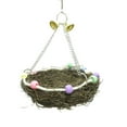 Pet Bird Nest Hammock Swing Hanging Chew Toys Parrot Parakeet Budgie