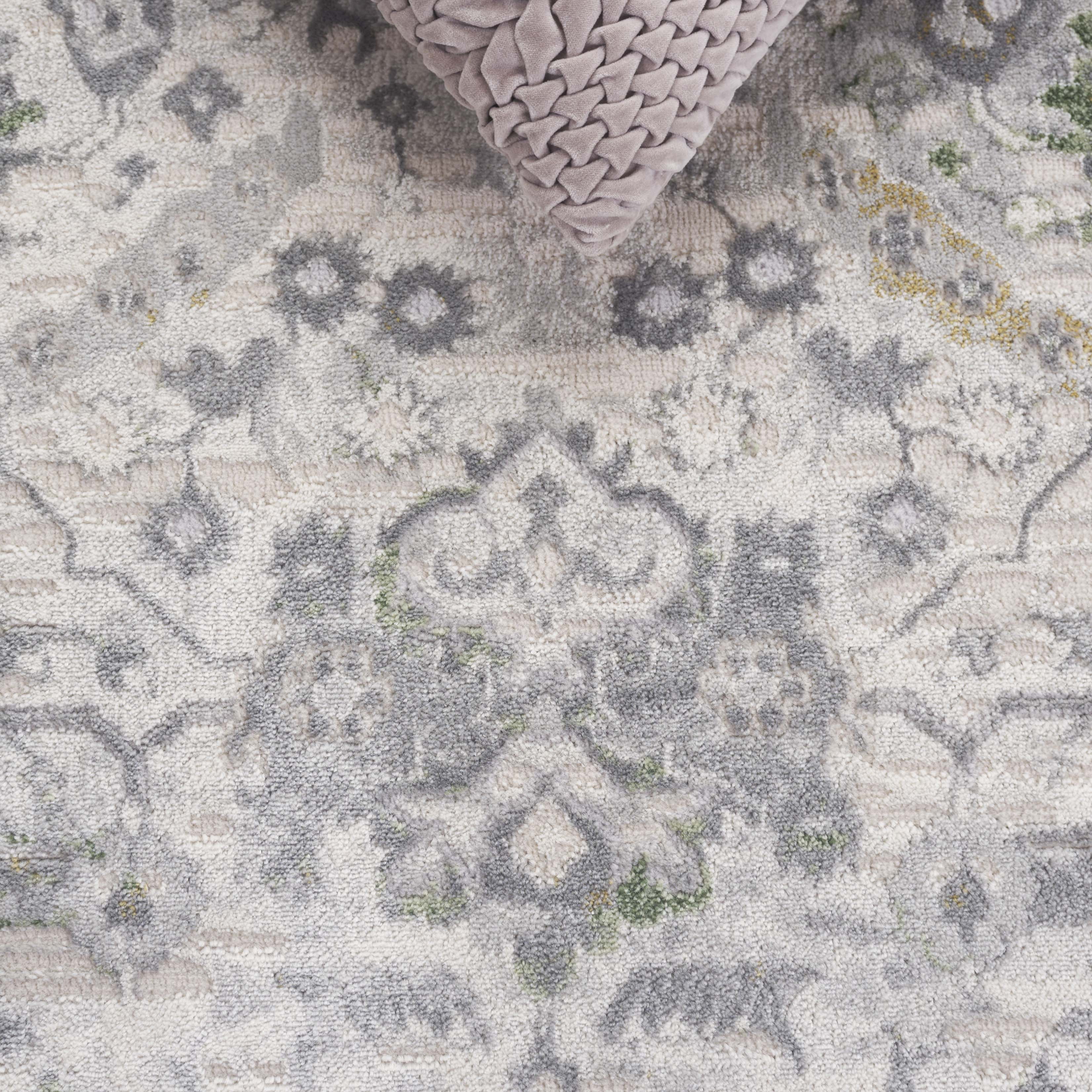 SAFAVIEH Prestige Malvina Oriental Area Rug, Ivory/Gray, 4' x 6'