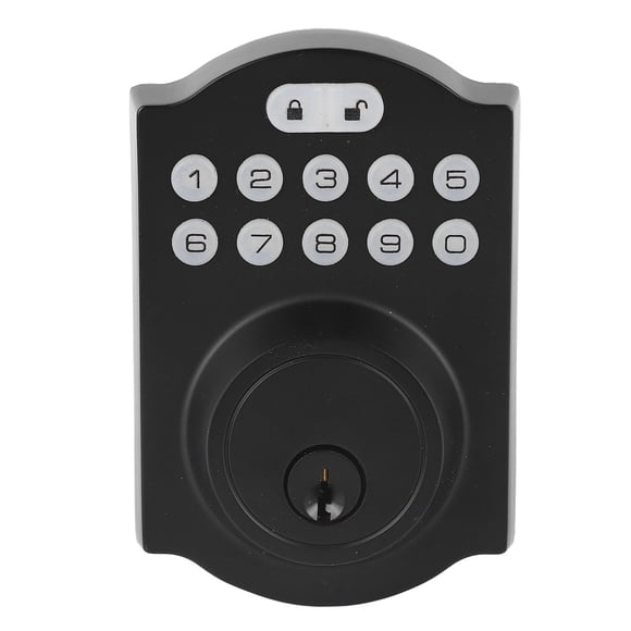 Cerradura de puerta de entrada sin llave NikouMX Cerradura de teclado electrónico