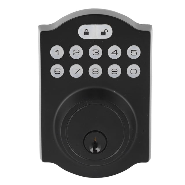 Cerradura de puerta de entrada sin llave NikouMX Cerradura de teclado electrónico
