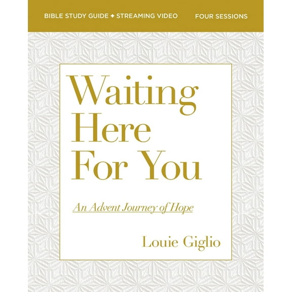 Pre-Owned Waiting Here for You Bible Study Guide Plus Streaming Video: An Advent Journey of Hope (Paperback) 0310169348 9780310169345