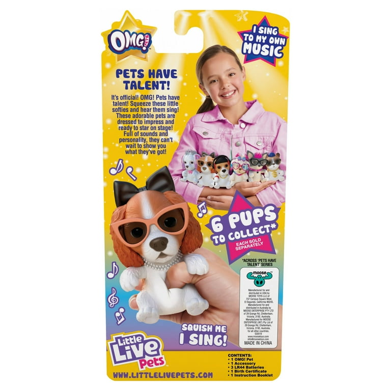 Little Live Pets OMG Hip Hop Interactive Puppy - Have Talent