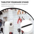 thumbnail image 3 of SOPOTUTU Pegboard Display Stand Pegboard Fixing Support Black Simple Design Home 1 Set, 3 of 7