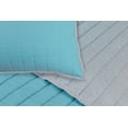 thumbnail image 5 of Superior 200 Thread Count Cotton Quilt Set, Twin, Light Blue, 5 of 5