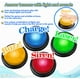 thumbnail image 3 of Paquete de 4 Buzzers para programas de juegos de trivia con luces y sonido, 3 of 7