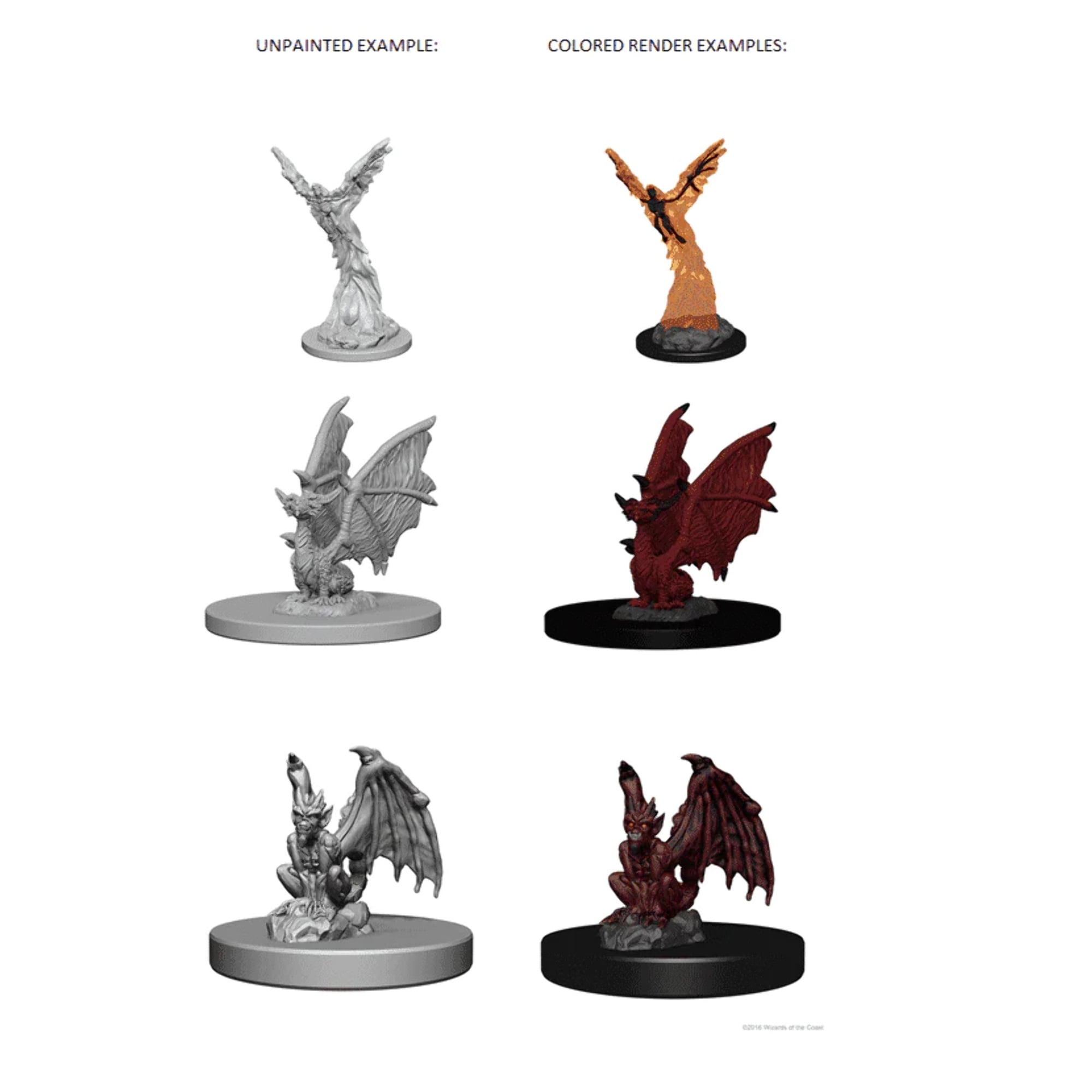 Dungeons & Dragons: Nolzur s Marvelous Unpainted Minis: Familiars by WizKids