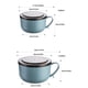 thumbnail image 4 of Cateissary Tazón de fideos instantáneos, fiambrera de acero inoxidable, contenedor de almacenamiento de taza de comida rápida de gran capacidad Verde L, 4 of 6