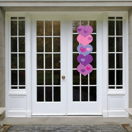Valentine S Day Door Decoration Hearts Walmart Com