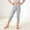 Gray A, variant on BRGZLK Girls Capri Leggings Solid Color High Waisted Soft Comfy Athletic Legging Stretch Comfortable Tights for Dance Yoga Workout Running Gray A 4-5 Years