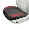 thumbnail image 3 of FH Group Car Seat Cushion – Durable PU Leather Bottom Seat Protector, Water Resistant for Car, Sedan, Truck, SUV Burgundy, 3 of 8