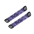 thumbnail image 3 of facefd Ear Pads Earphones Cushion Head-mounted Hearing Protection Gaming Headset Mesh Fabric Cover Accessories Headband Rhombus Purple Shock-cushion Beam, 3 of 9
