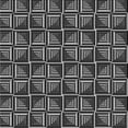 thumbnail image 1 of Ahgly Company Machine Washable Indoor Square Transitional Charcoal Black Area Rugs, 8' Square, 1 of 7