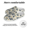 thumbnail image 6 of Lsque Snake Pattern Womens Comfort Cotton on Scuff With Memory Foam and Anti-skid Sole Slipper-37/38, 6 of 7