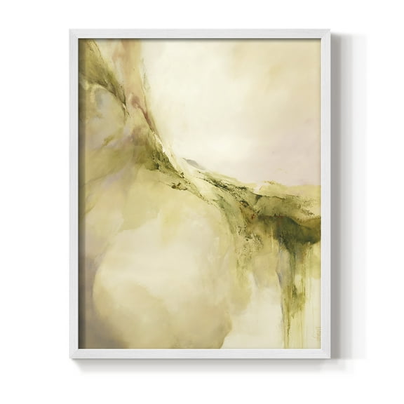 Terra Viridi in Paper Solid Wood 11 x 14 Framed Print