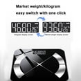 thumbnail image 5 of Fankiway Digital Weight Scale Smart and Accurate Bathroom Scale with Clear LED Display Bluetooth Scale Supports Mobile App Maximum Load Capacity 180kg, Home tools on Sales, 5 of 9
