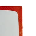 thumbnail image 3 of Ambesonne Fashion Fitted Sheet, Lady Hair Floral Ornament, Twin XL Size, Orange Cream Red, 3 of 3