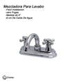 thumbnail image 2 of Llave Mezcladora Idrop Mezcladora para lavabo Cuerpo plástico/aluminio, 2 of 5