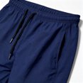 thumbnail image 5 of Dxzfnsa Men’s & Big Men's Quick Dry Shorts with Pockets Lightweight Casual Wear Shorts Drawstring Elastic Waist Workout Shorts M-4XL, 5 of 6