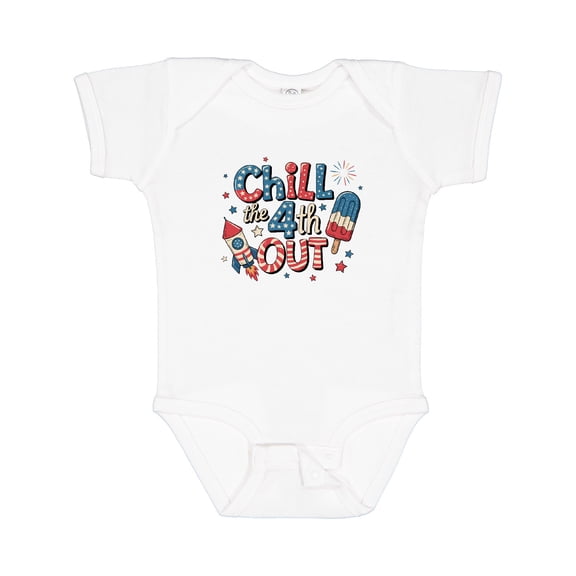 Inktastic Chill the 4th out Boys or Girls Baby Bodysuit
